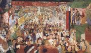 James Ensor The Entry of Christ into Brussels in 1889  (nn02) oil on canvas